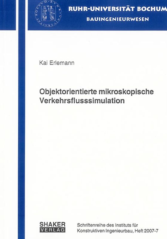 Objektorientierte mikroskopische Verkehrsflusssimulation