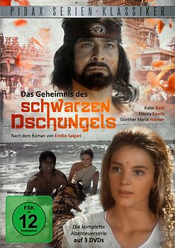 Das Geheimnis des schwarzen Dschungels - Die komplette 3-teilige Abenteuerserie nach dem Roman von Emilio Salgari mit Starbesetzung erstmals auf DVD - Emilio Salgari DVD