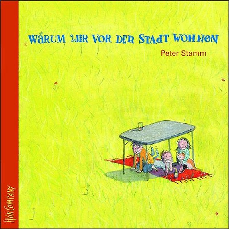 Warum wir vor der Stadt wohnen. Sprecher: Samuel Weiss, Anikó Donáth. Musik: Max Lässer. 1 CD Digipack, Laufzeit  50 Min.
