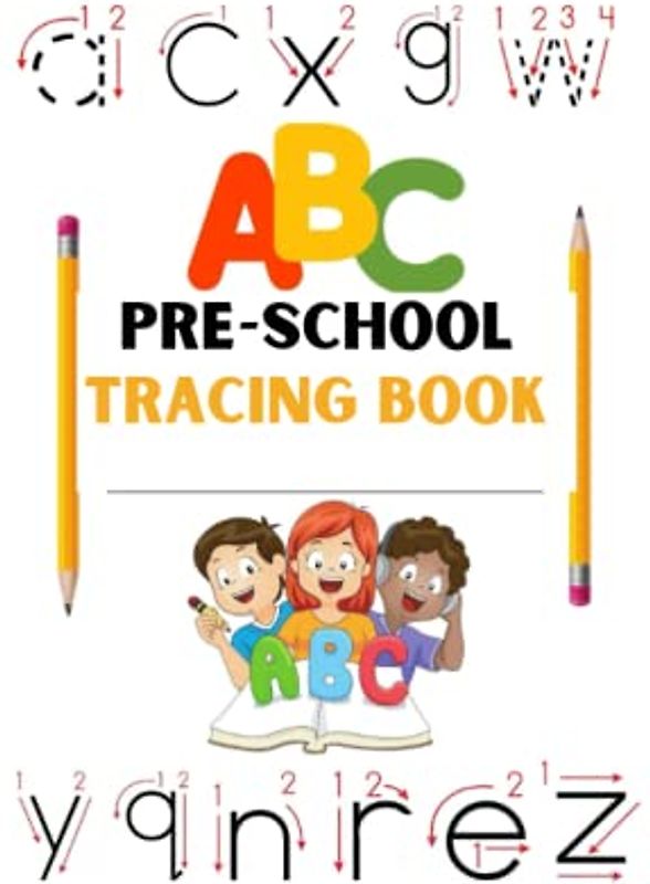 Pre-school tracing book for kids: An activity book