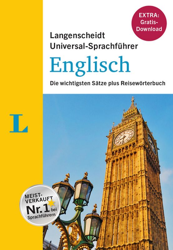 Langenscheidt Universal-Sprachführer Englisch - Buch inklusive E-Book zum Thema "Essen & Trinken"