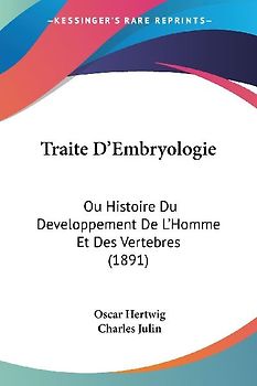 Traite D'Embryologie