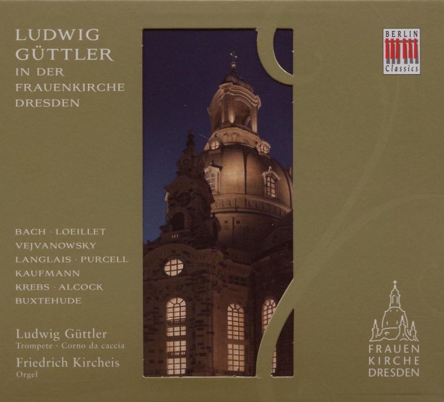 Ludwig Güttler - Ludwig Güttler in der Frauenkirche Dresden
