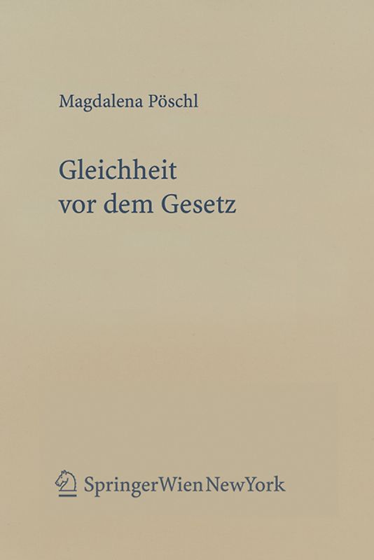 Gleichheit vor dem Gesetz