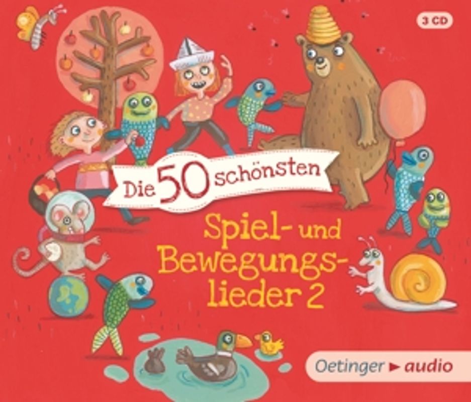 Various Artist - Die 50 schönsten Spiel-und Bewegungslieder [3 CDs]