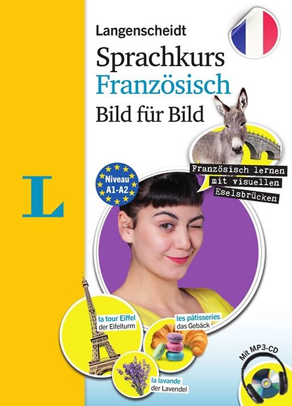 Langenscheidt Sprachkurs Französisch Bild für Bild - Der visuelle Kurs für den leichten Einstieg mit Buch und einer MP3-CD