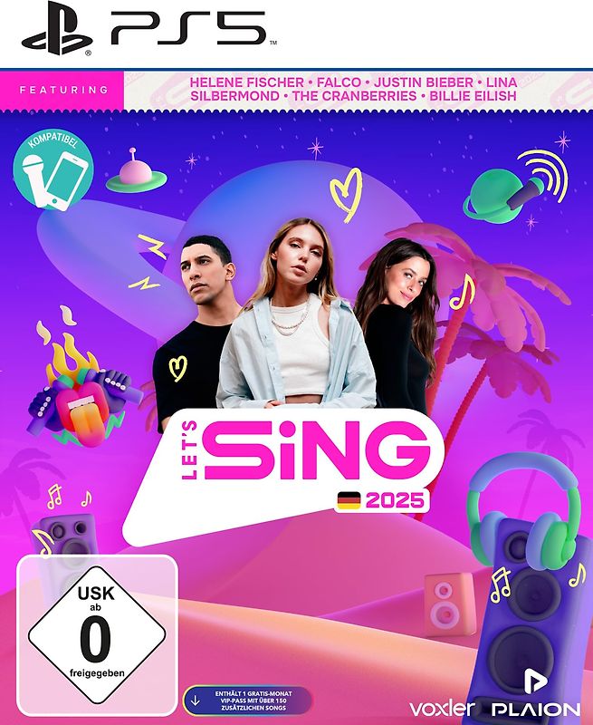 Let's Sing 2025 [German Version] PlayStation 5