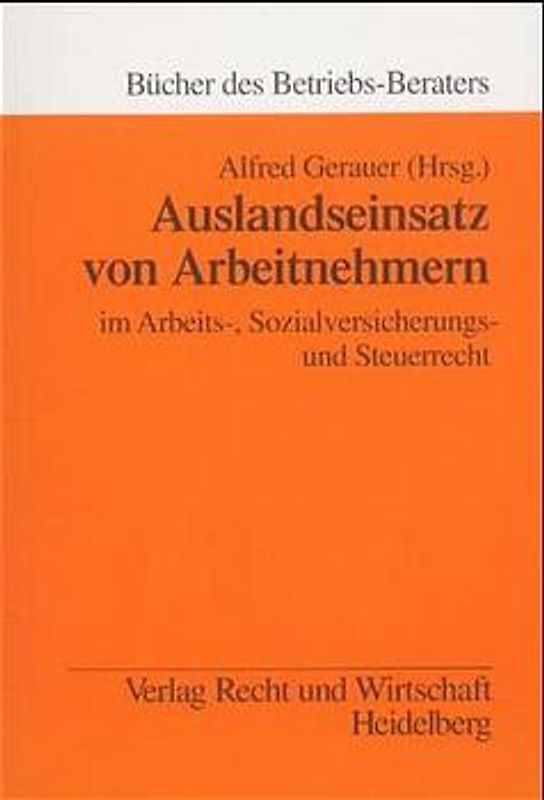Auslandseinsatz von Arbeitnehmern