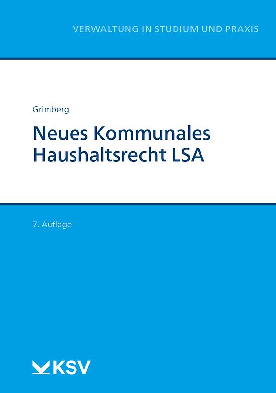Neues Kommunales Haushaltsrecht LSA