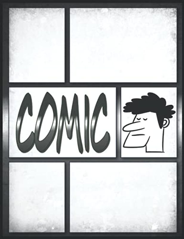 Comic Workshop Gesichter Zeichnen Lernen: Leeres Comic-Buch zum Erstellen eigener Comics für Teenager, Kinder und Erwachsene mit 100 verschiedenen Vorlagen | Dra