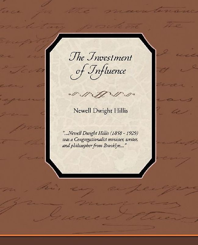 The Investment of Influence