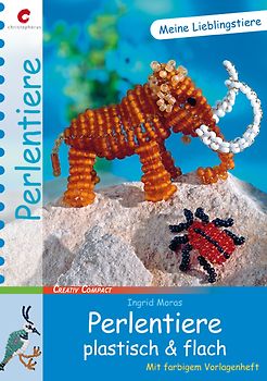 Perlentiere plastisch & flach