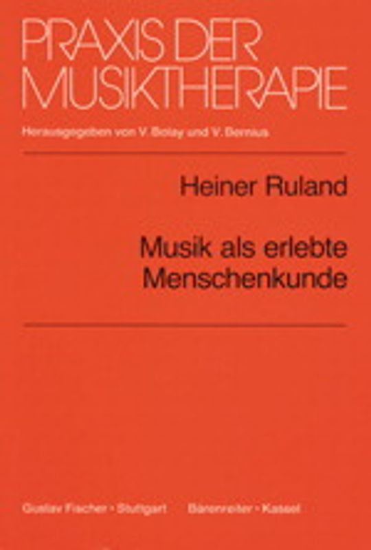 Musik als erlebte Menschenkunde