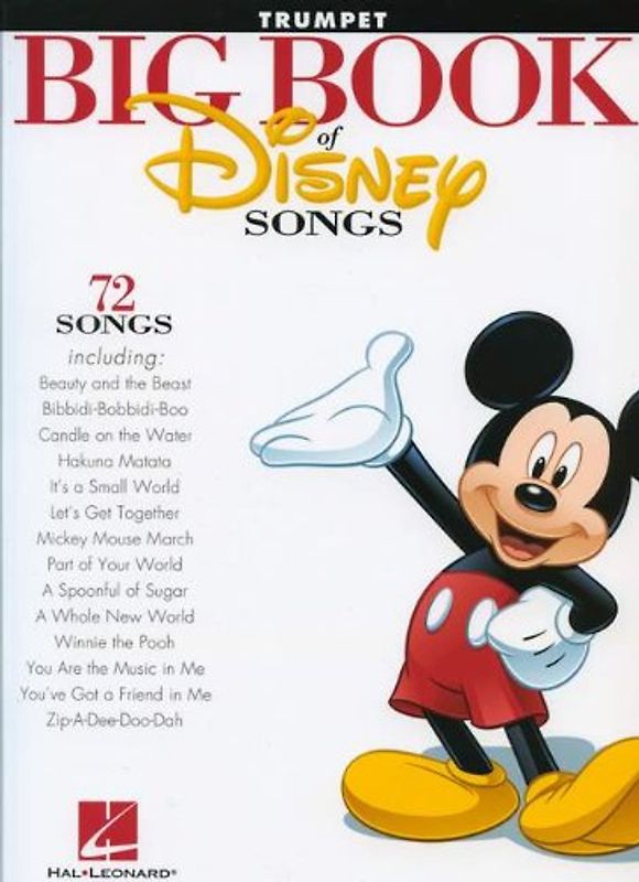 Big Book of Disney Songs - Trumpet
