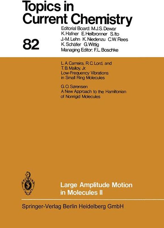 Large Amplitude Motion in Molecules II