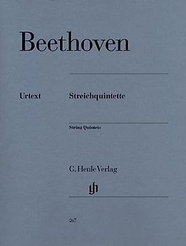 Streichquintette (2 Violinen, 2 Violas, Violoncello): Besetzung: Streichquintette (G. Henle Urtext-Ausgabe)