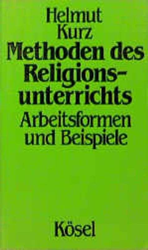 Methoden des Religionsunterrichts