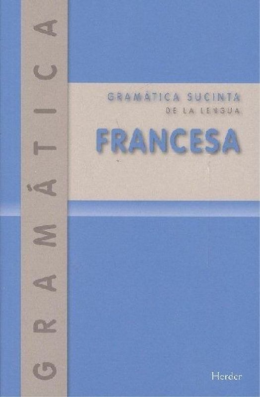 Gramática sucinta de la lengua francesa