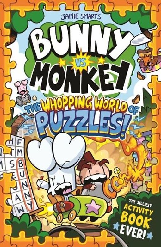 Bunny vs Monkey: The Whopping World of Puzzles (a Phoenix Comic Book, from the million-selling Jamie Smart, Illustrator of the Year)