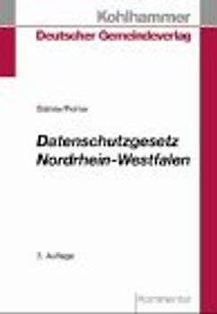 Datenschutzgesetz Nordrhein-Westfalen. Kommentar