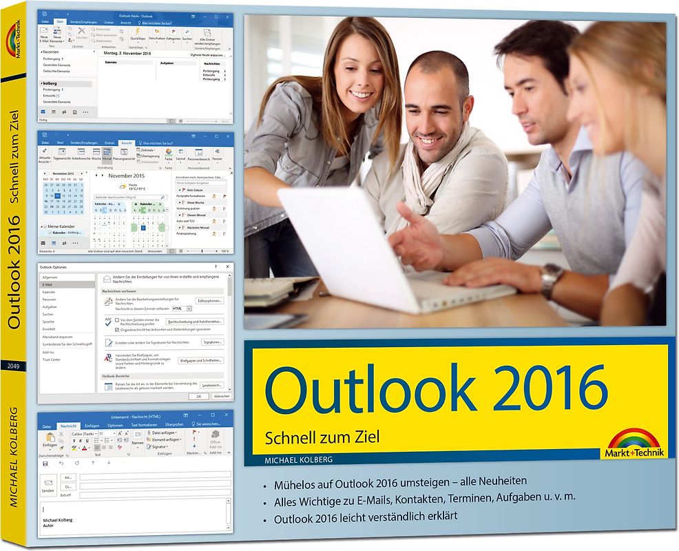 Outlook 2016 Schnell zum Ziel - Das Handbuch zur Software