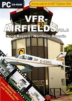MS FS 2004 AddOn VFR Airfields 3 Nordbayern PC Spiele