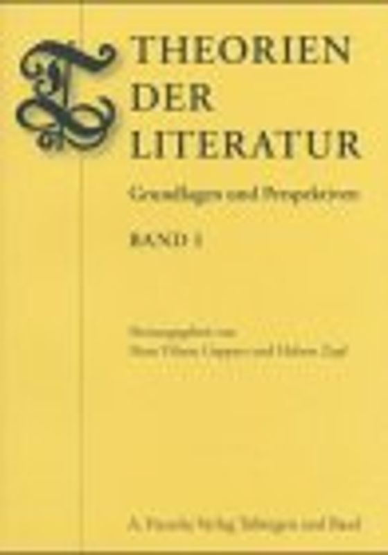 Theorien der Literatur I