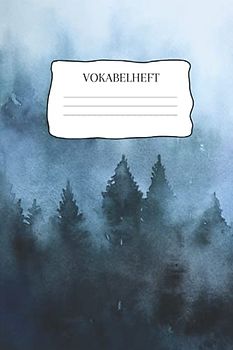 Vokabelheft: Vokabelheft Wald, A5, 60 Seiten mit je 2 Spalten