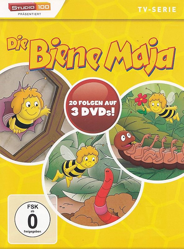 Die Biene Maja: 20 Folgen [3 DVDs] DVD