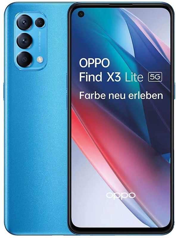 Oppo Find X3 Lite Dual SIM 128 Go bleu