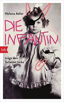 Die Infantin trägt den Scheitel links