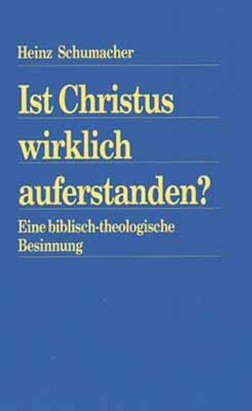 Ist Christus wirklich auferstanden?