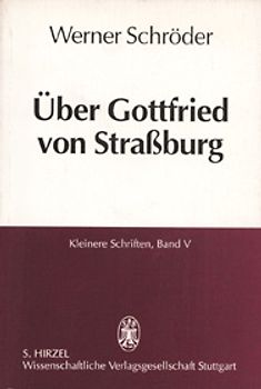Über Gottfried von Straßburg