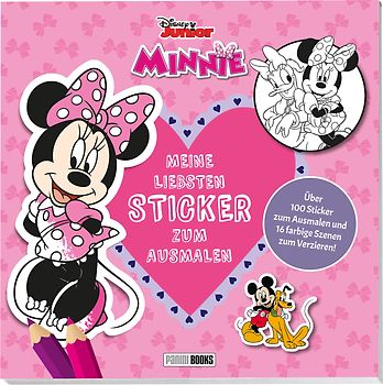 Disney Minnie: Meine liebsten Sticker zum Ausmalen