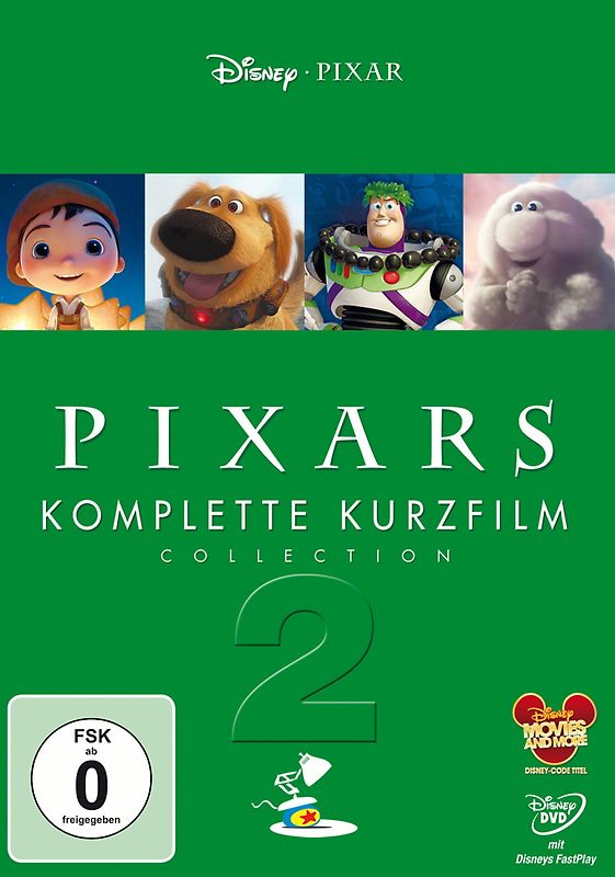 Pixars komplette Kurzfilm Collection 2 DVD