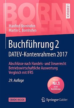 Buchführung 2 DATEV-Kontenrahmen 2017