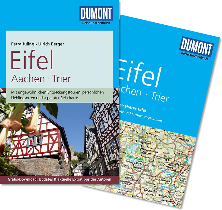 DuMont Reise-Taschenbuch Reiseführer Eifel, Aachen, Trier