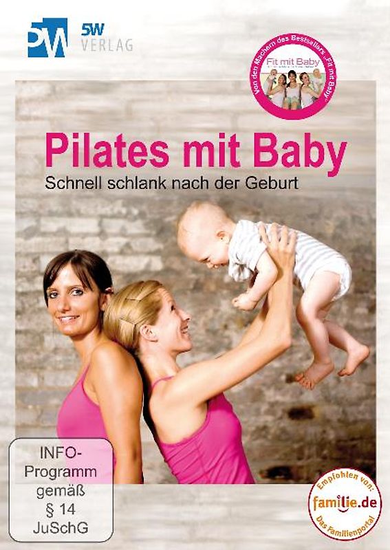 Pilates mit Baby - Schnell schlank nach der Geburt (Rückbildungsgymnastik mit Baby) - Jana Wetterau DVD