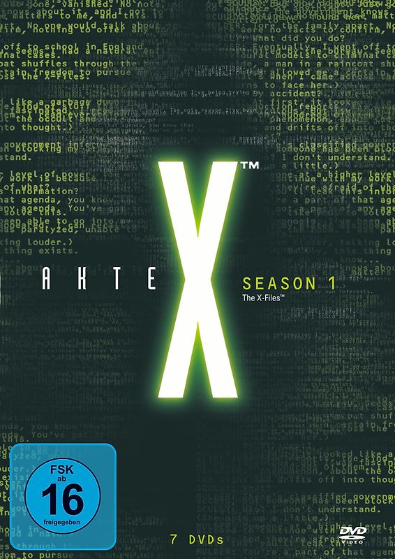 Akte X - Season 1 Box Set (7 DVDs) DVD
