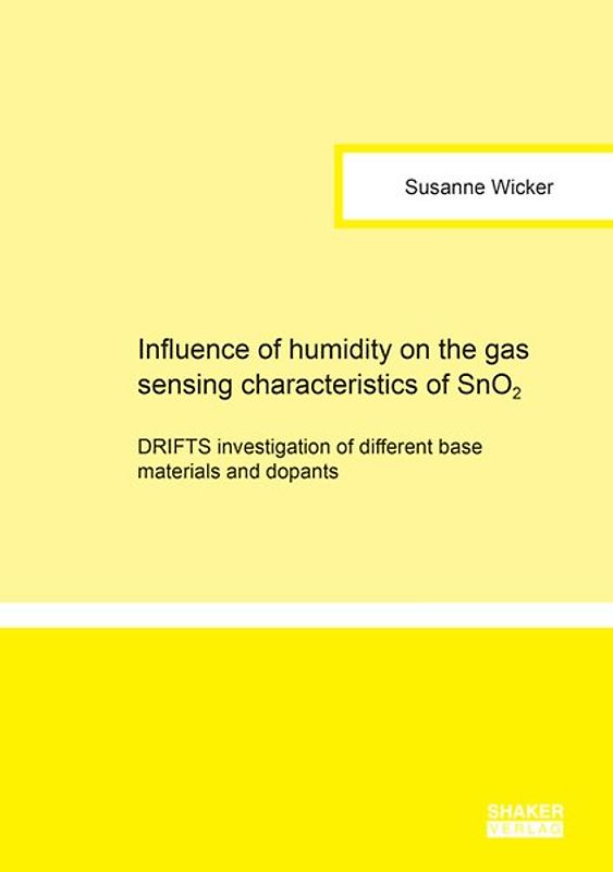 Influence of humidity on the gas sensing characteristics of SnO2
