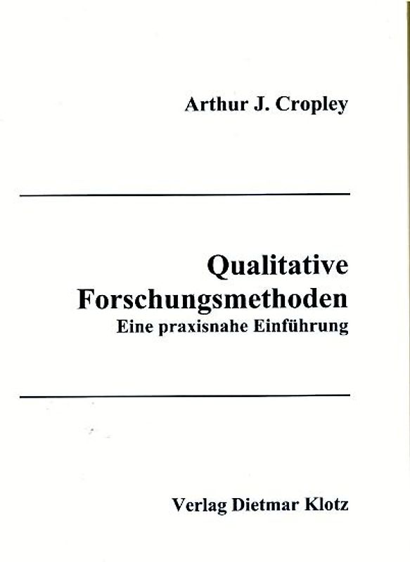 Qualitative Forschungsmethoden