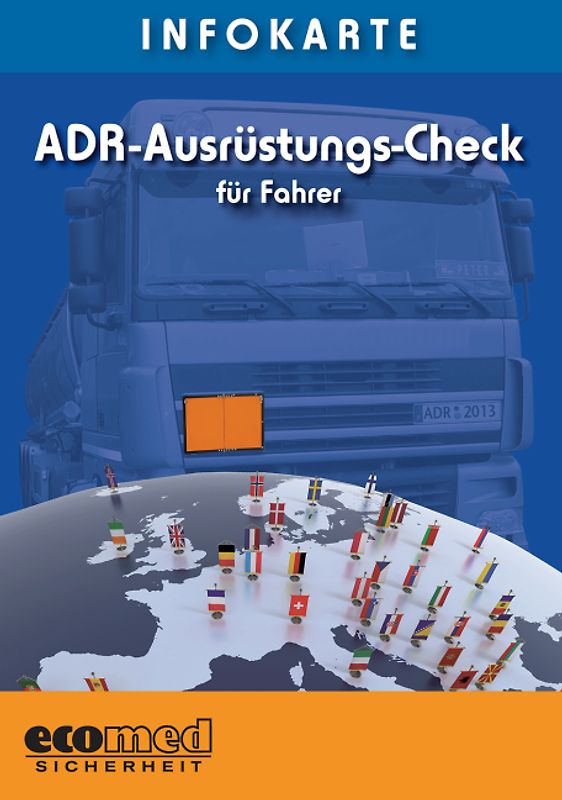 Infokarte ADR-Ausrüstungs-Check für Fahrer