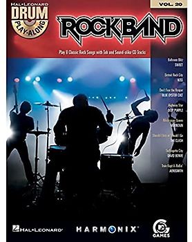 Drum Play Along Volume 20 Rockband Drums Book/Cd