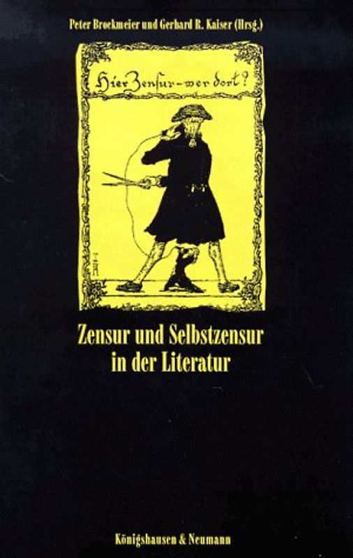 Zensur und Selbstzensur in der Literatur