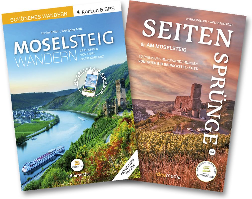 Moselsteig & Seitensprünge Geschenk-Set. Die schönsten Touren an der Mosel.