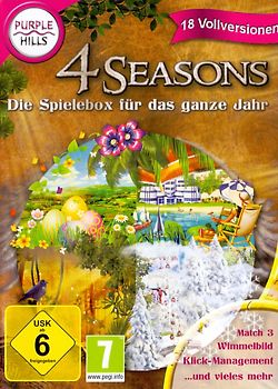 4 Seasons: Die Spielebox für das ganze Jahr - 18 Vollversionen [Purple Hills] PC Spiele