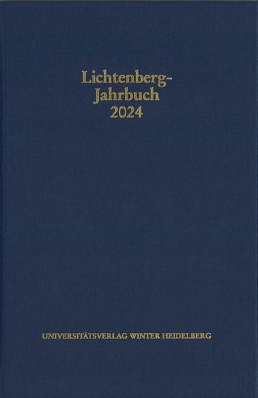 Lichtenberg-Jahrbuch 2024