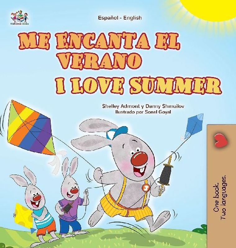 I Love Summer (Spanish English Bilingual Children's Book)