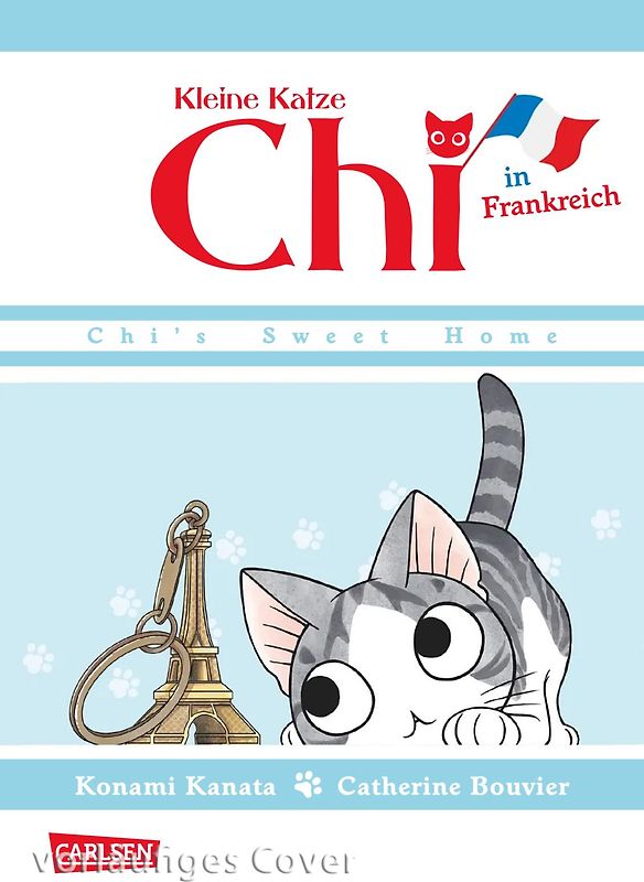 Kleine Katze Chi in Frankreich