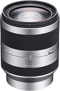 Image of Sony 18-200 mm F3.5-6.3 OSS 67 mm filter (geschikt voor Sony E-mount) zilver (Refurbished)